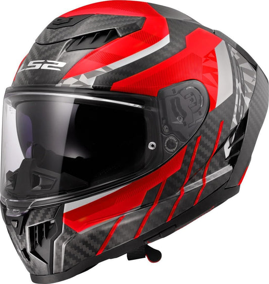 LS2 helmet OFF 807 DRAGON - TRAX RED   CO: 2510240