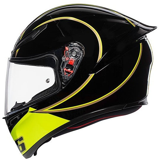 AGV K-1 Integral Motorcycle Helmet SIZE MS CO : 454767