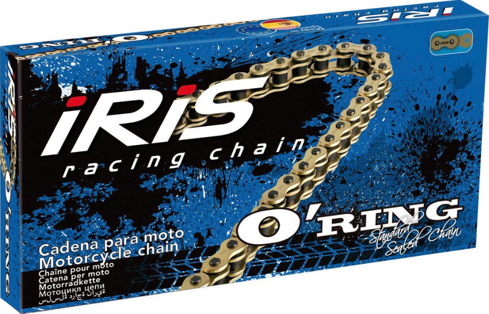 IRIS RACING CHAIN 525 O-RING -118 LINK CO : 454773