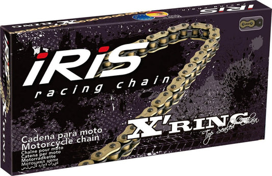 IRIS RACING CHAIN 530BLACK X-RING 118 LINK CO: 454777