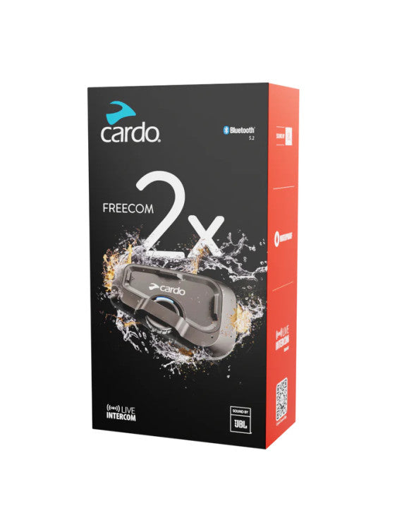 Cardo Freecom 2X Single FRC2X003 Bluetooth 5.2 Intercom CODE:456744