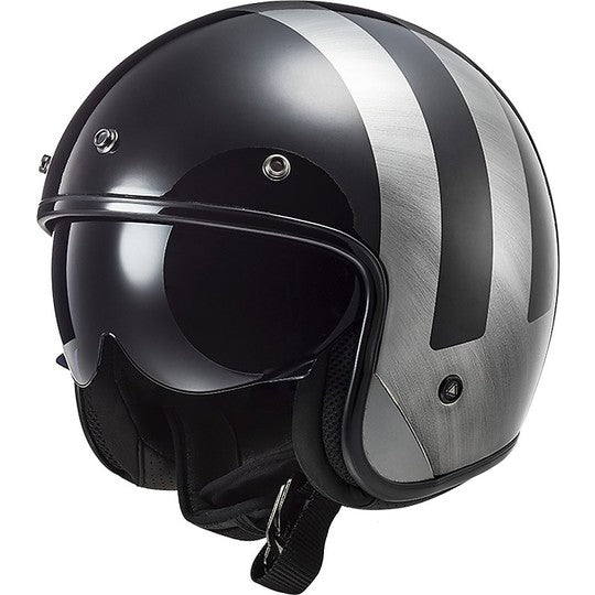 LS2 FF601 BOB LINES BLACK JEANS (3-2) HELMET CO: 454891