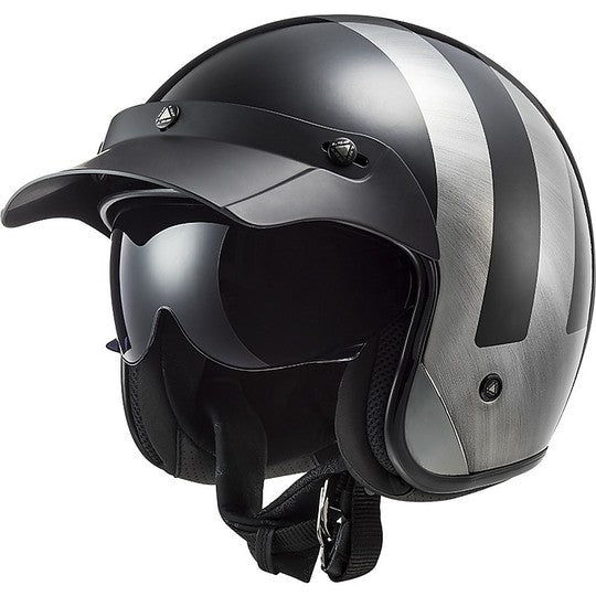 LS2 FF601 BOB LINES BLACK JEANS (3-2) HELMET CO: 454891