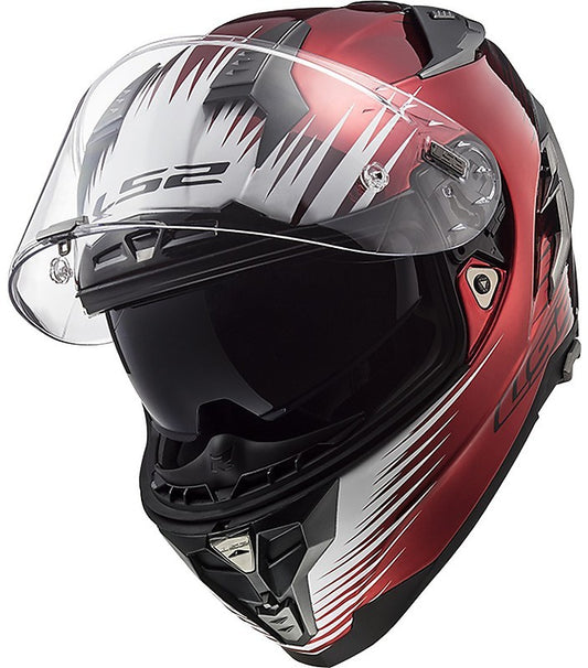 LS2 FF327 Challenger Magic, integral helmet ( USED ) CO: 455242