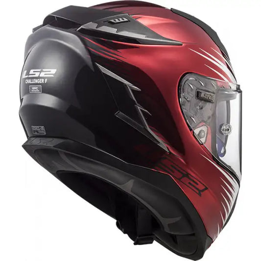 LS2 FF327 Challenger Magic, integral helmet ( USED ) CO: 455242
