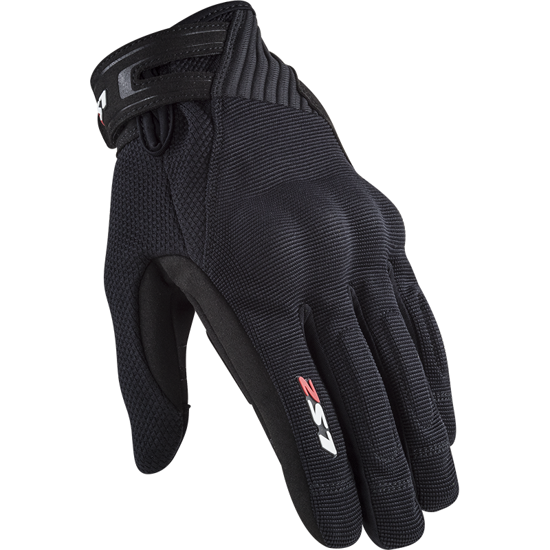 LS2 DART 2 MAN GLOVES BLACK