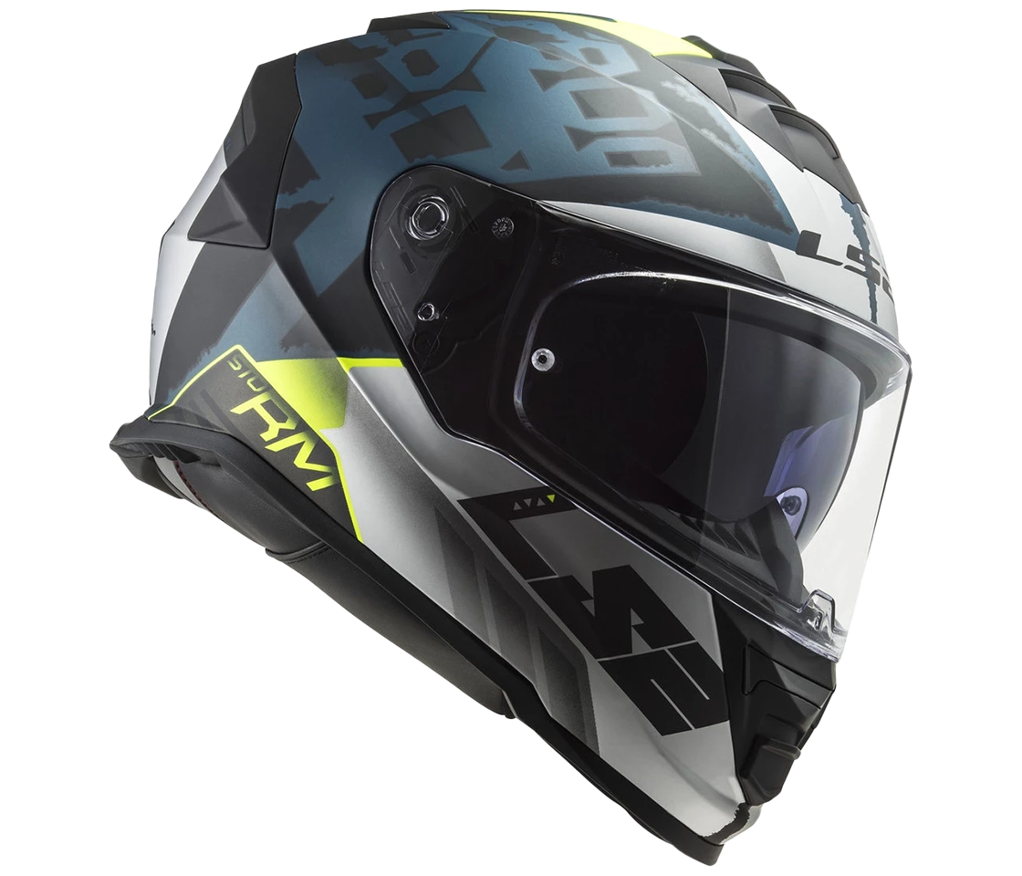 LS2 helmet FF800 STORM 2 - STORM II SPRINTER M.SILVER COBALT CO:2510241