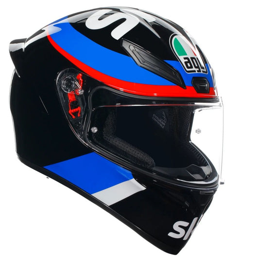 New AGV K1 Helmet VR46 Sky Racing Team Blue/Black CO:32030