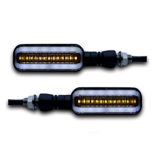 TURN LED Taillight Flexible Lamp Flasher Blinker Motorbike co:31354
