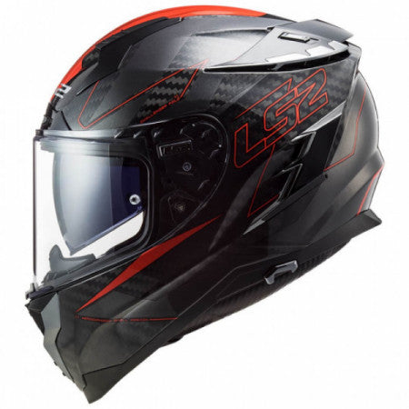 LS2 FF327 CHALLENGER CT2 FOLD GLOSS RED ( 13-41) HELMET CO: 454892