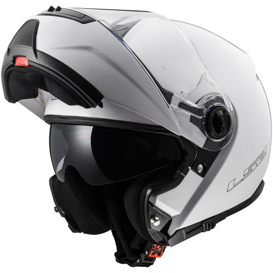 LS2 FF325 Modular Helmet - STROBE (GOLSS WHITE) co : 31580