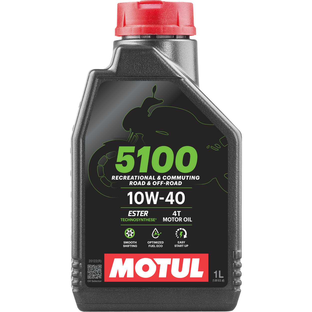 MOTUL 5100 10W40 4T - 1 Liter CO: 31814