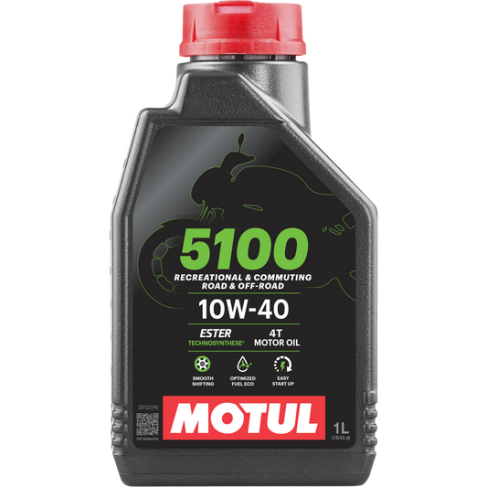 MOTUL 5100 10W40 4T - 1 Liter CO: 31814