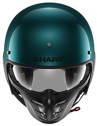 Shark S-Drak Helmet Blank Gloss Metal Green GGM SIZE XS CO : 455009