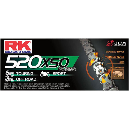 RK chain 520 XSO co: 454466
