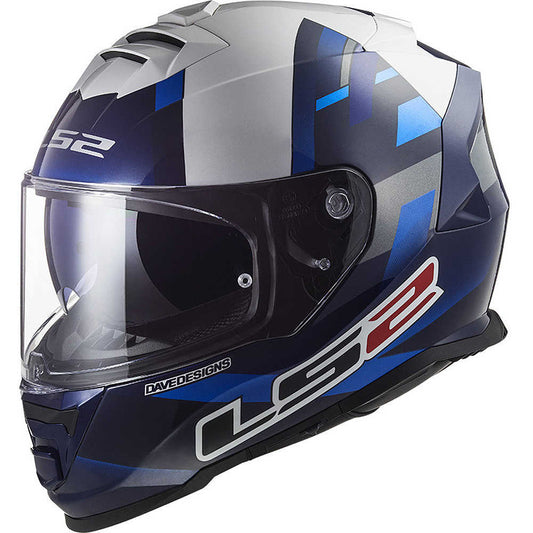 (Copy) LS2 helmet FF800 STORM 2 MCPHEE REPLICA BLUE WHITE CO:2510241