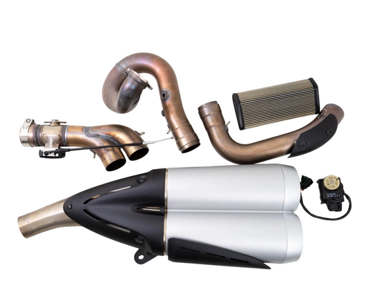 Ducati ZDM-A76 Diavel Silencer Motorcycle Exhaust System Part# 573.2.108.1A - USED CO: 456378