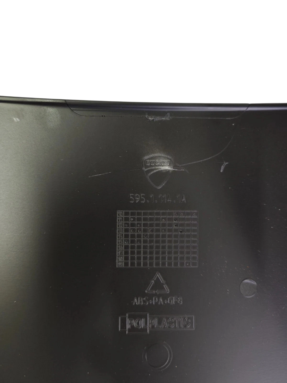 Ducati Diavel OEM Rear Seat Pillion Cover Panel Fairing Black 59511141A