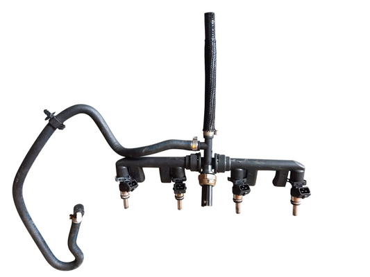 2015 - 2018 BMW S1000RR Fuel Rail w/ Injectors OEM co: 455906