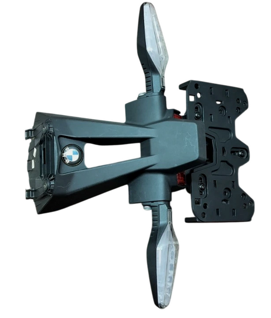 BMW S1000RR 2018 - 2024 OEM Rear License Plate Bracket Holder Signals Blinkers OEM 46628569769 co : 455986