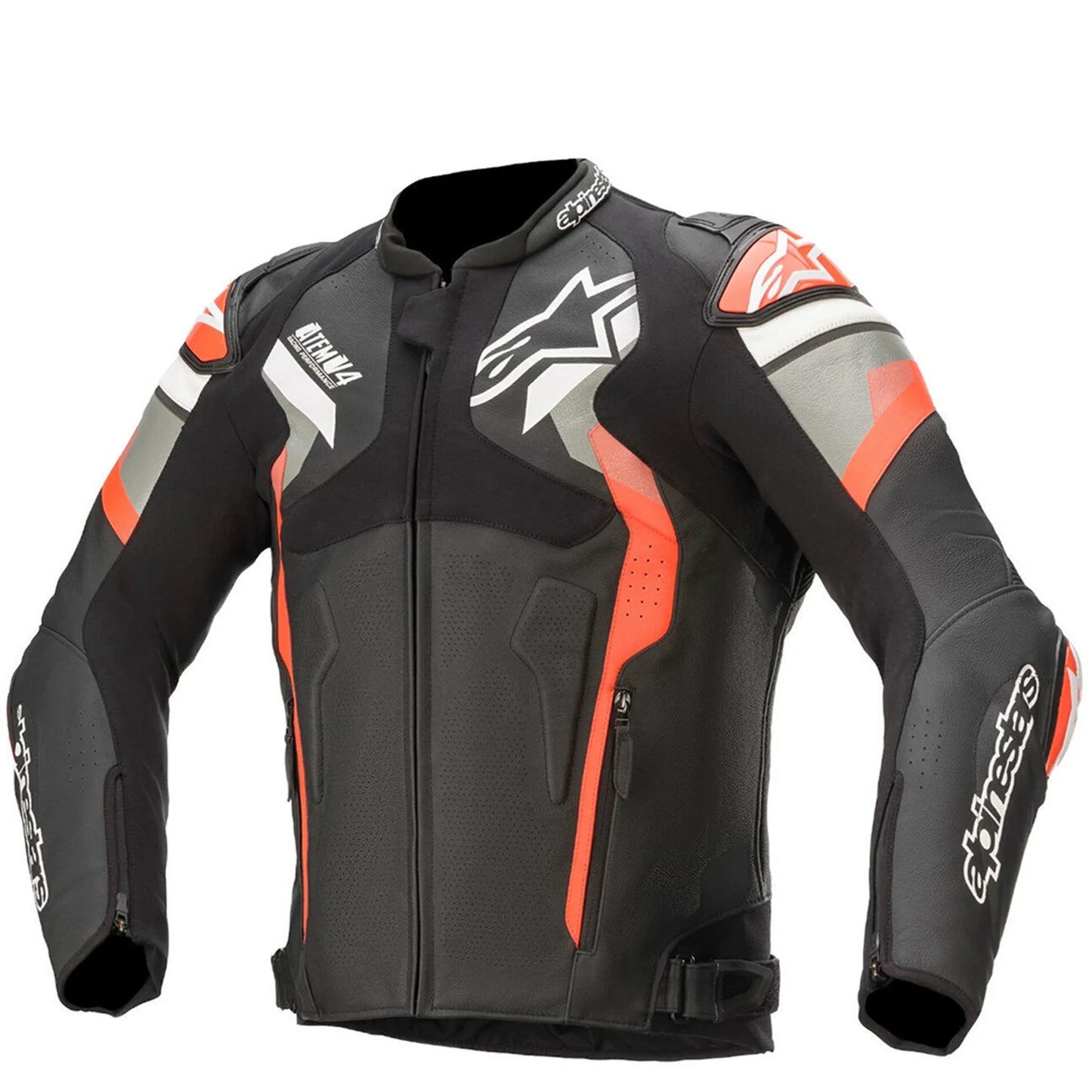 Alpinestars Atem V4 Motorcycle Leather Jacket USED SIZE 56  CO: #1