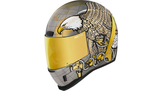 ICON Airform Semper FI Helmet- L - Gold / Gray COD:2510273