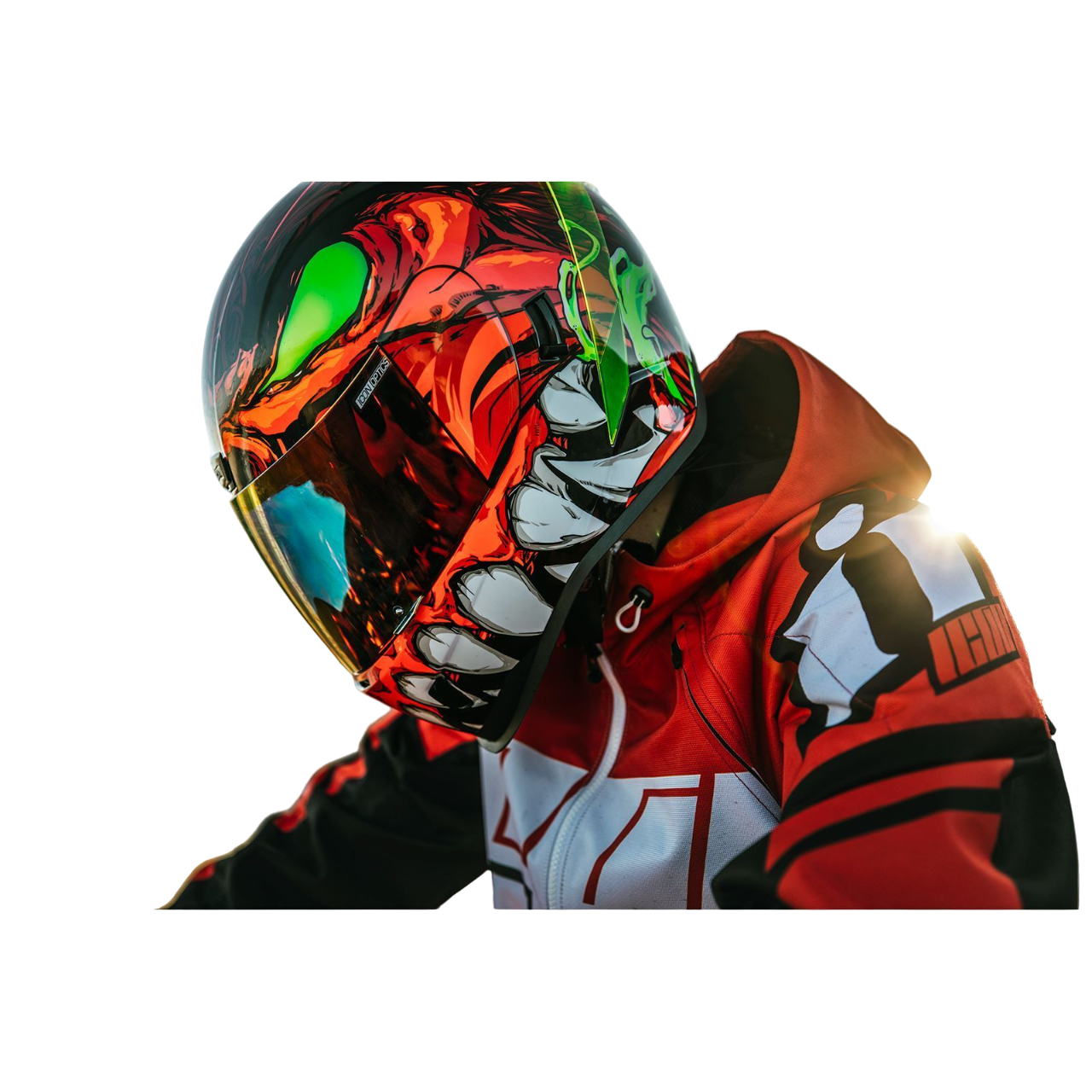 icon helmet airform manik,r red size:L co: 455142