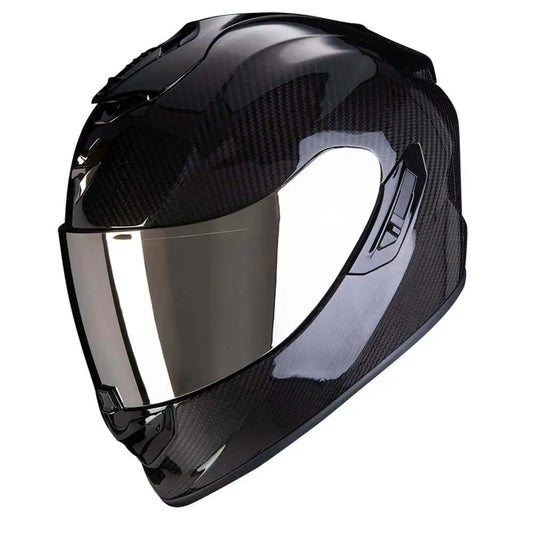Scorpion EXO-1400 EVO II Carbon Air Solid Black Full Face Helmet size XL CO : 32016