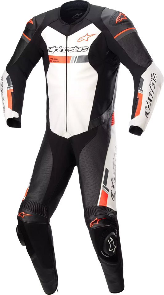 ALPINESTARS GP Force Chaser 1-Piece Suit - Black/White/Red Fluo - US 38 / EU 48 CO : 2510199