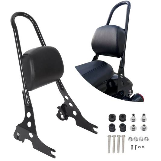 Passenger Sissy Bar Backrest Black Fit For Harley Sportster 883 1200 2004-2022 CO: 456559