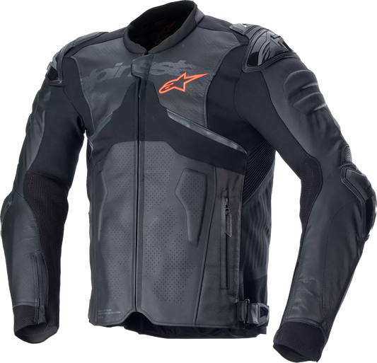 ALPINESTARS Atem v5 Leather Jacket - Black / us-44 / eu-54 co: 2510208 (used)
