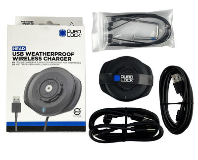 Quad Lock USB Weatherproof Wireless Charger CO : 719