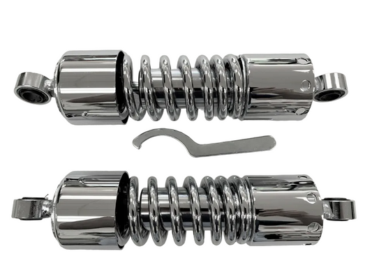 HONDA VTX1300C VTX 1300  Heavy Duty Chrome rear Shocks CO : 455454