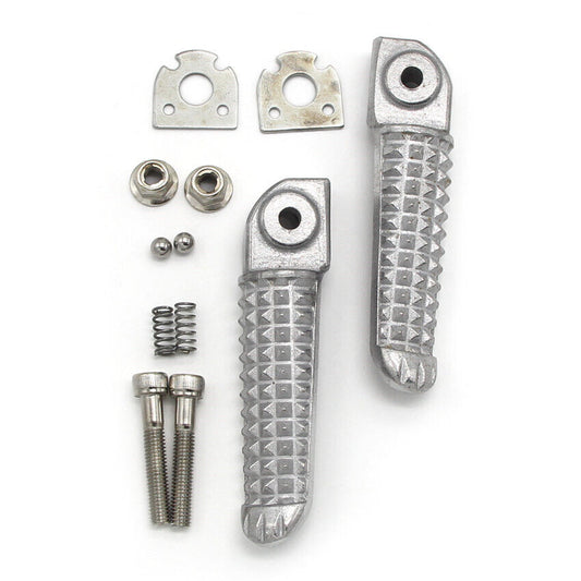 Silver Rear Footrest foot pegs/main step arm for Yamaha YZF R6R RaceBase YZF R1 CO : 454894