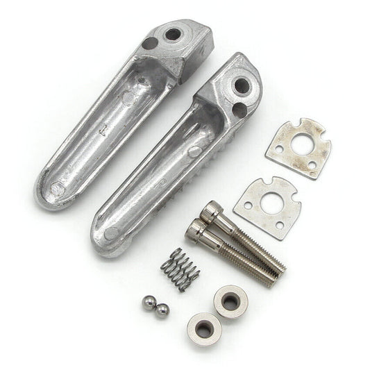 Silver Rear Footrest foot pegs/main step arm for Yamaha YZF R6R RaceBase YZF R1 CO : 454894