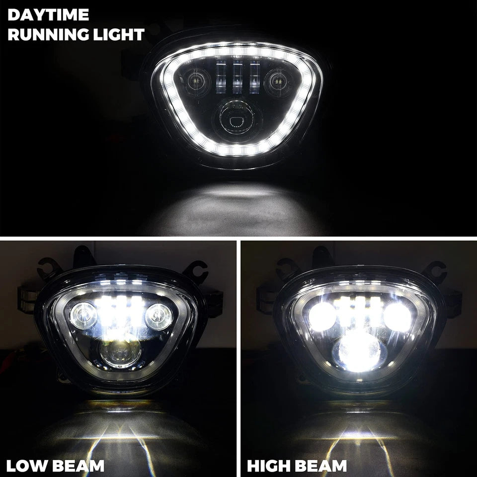 Suzuki boulevard m109r LED Headlight 2006-2026 plug&play code:456137