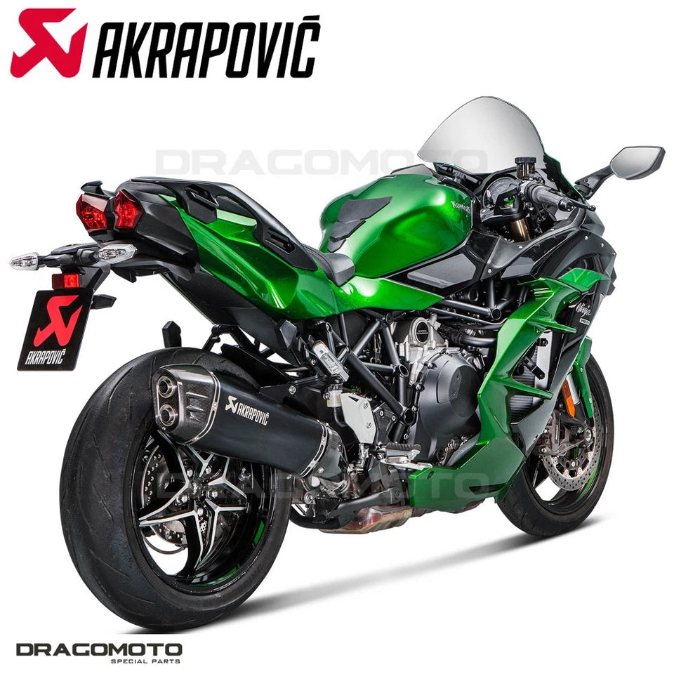 Exhaust KAWASAKI H2 1000 SX ABS SE+ Tourer Ninja 2020 AKRAPOVIC Titanium Black co:456842