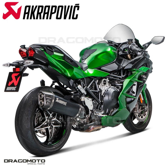 Exhaust KAWASAKI H2 1000 SX ABS SE+ Tourer Ninja 2020 AKRAPOVIC Titanium Black co:456842