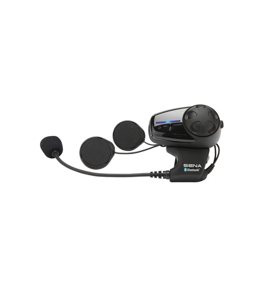 SENA SMH10-10 MOTORCYCLE BLUETOOTH HEADSET & INTERCOME KIT - SINGLE UNIT USED CO : 454571