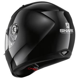 Shark Ridill Blank Gloss Black Full Face Motorcycle Helmet SIZE M CO : 454758