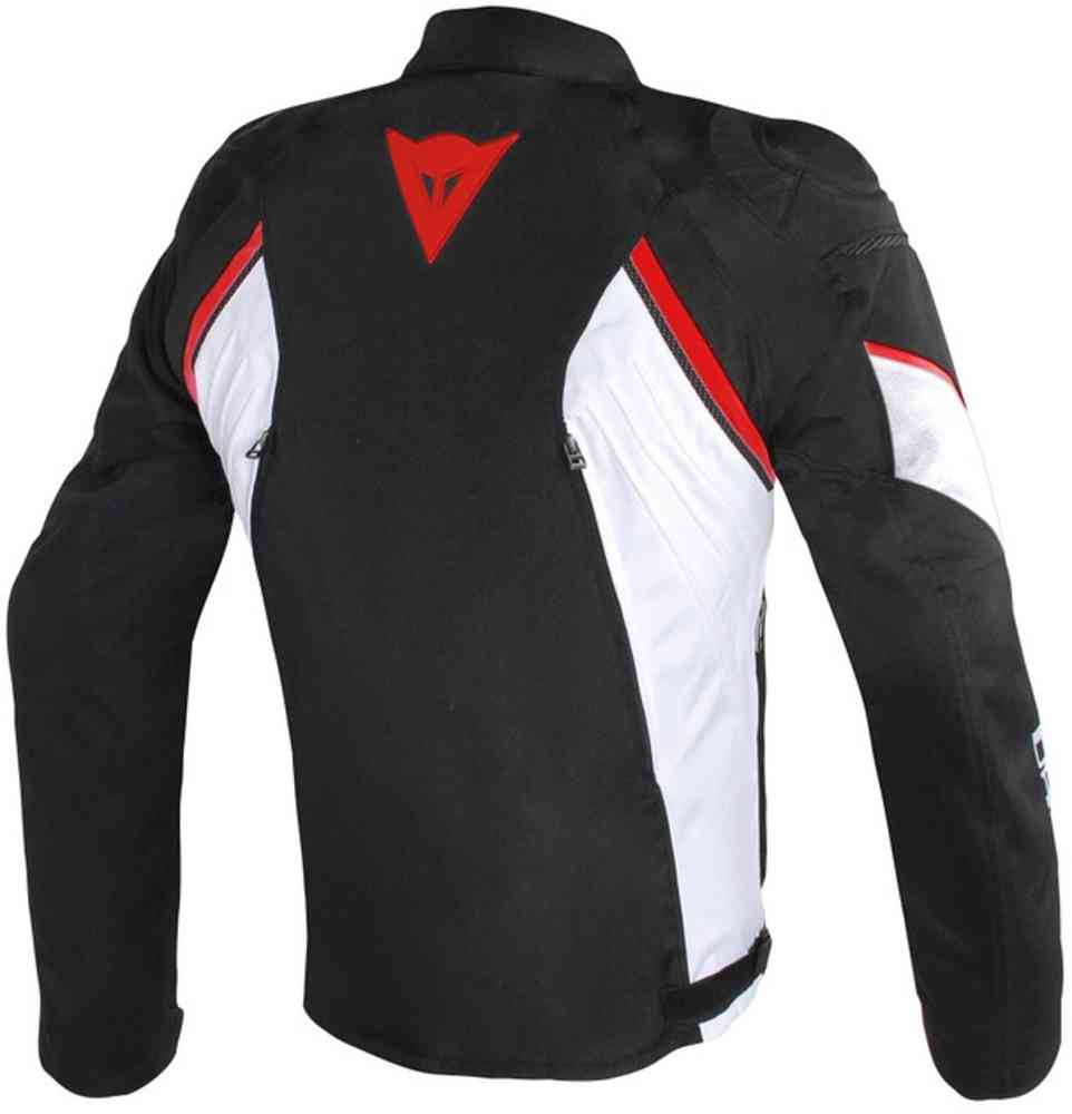 Dainese Avro D2 Black White Red Motorcycle Jacket Full Safety (USED LIKE NEW) co:2510084