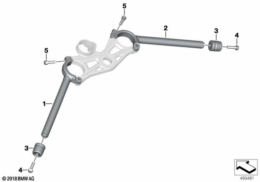Handlebar Vibration Absorber - BMW- (32718414906) one side CO: 454254