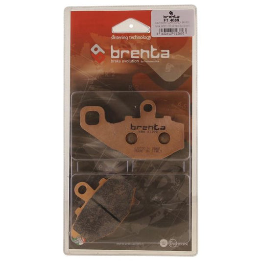 BRENTA BRAKE PADS 4089, SINTERED METAL FOR KAWASAKI REAR CO: 453558