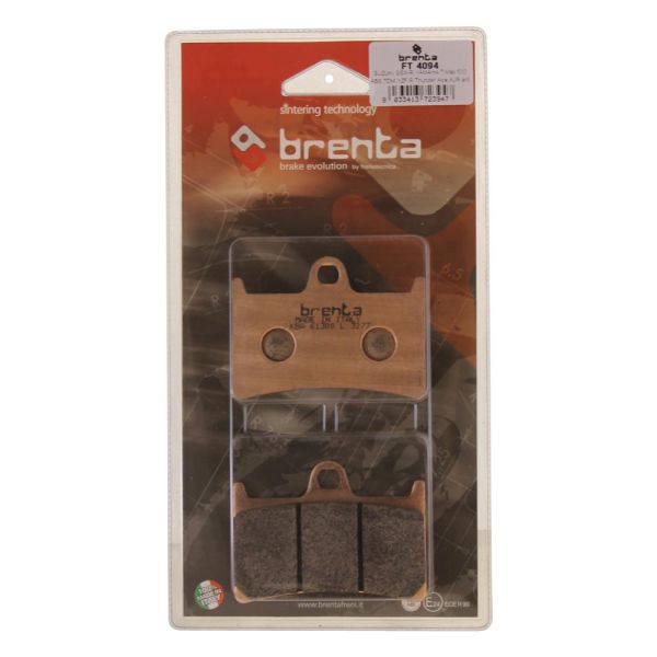 BRAKE PADS BRENTA 4094, SINTERED METAL FOR YAMAHA FRONT CO: 31903