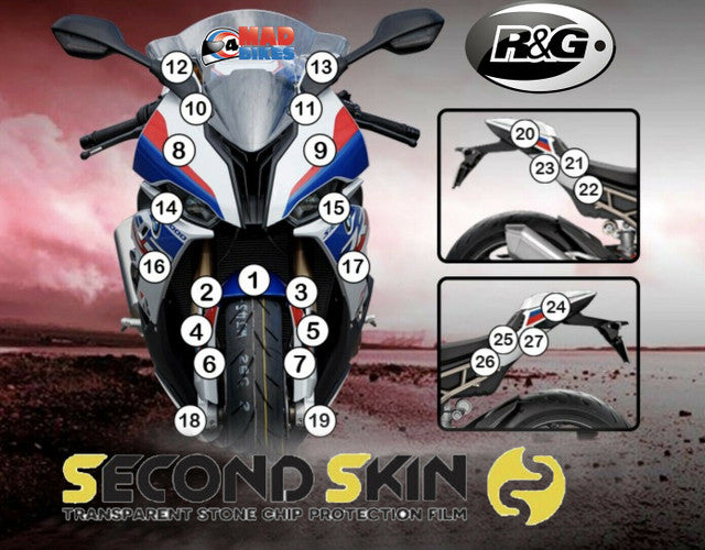 R&G Second Skin for BMW S1000RR '19-'22 CO : 454403