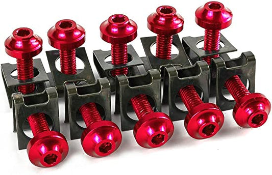 MOTORCYCLE FIBER SCREW KIT CO: 32229