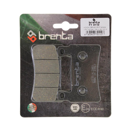 BRENTA BRAKE PADS 3112, ORGANIC FOR HONDA FRONT CO: 453511