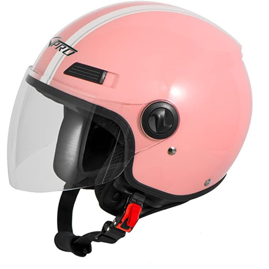 XPRO SCOOTER QUAD JET VISIERE ECE 22 ROSE SONICMOTO HELMET CO: 178