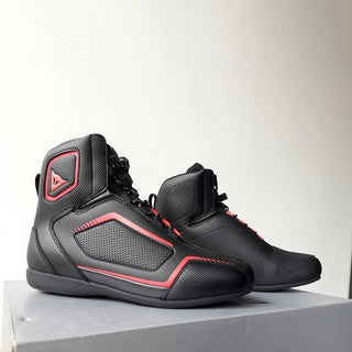 Dainese 1775208-P75-46 - Raptors Air Shoes - BLK FLUO-RED co :2510050