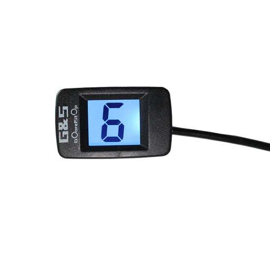 Motorcycle Universal LCD Digital Gear Indicator Super thin display co: 454039